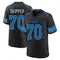 Dan Skipper Men's Game Black Detroit Lions Alternate 2nd Jersey