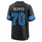 Dan Skipper Men's Game Black Detroit Lions Alternate 2nd Jersey