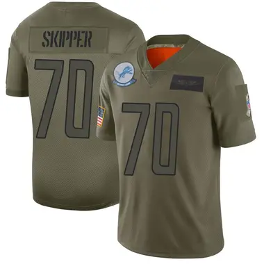 Dan Skipper Men's Limited Camo Detroit Lions 2019 Salute to Service Jersey