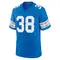 Stantley Thomas-Oliver III Men's Game Blue Detroit Lions 2nd Jersey