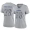 Stantley Thomas-Oliver III Women's Game Gray Detroit Lions Atmosphere Fashion Jersey