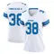 Stantley Thomas-Oliver III Women's Game White Detroit Lions 2nd Jersey