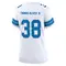 Stantley Thomas-Oliver III Women's Game White Detroit Lions 2nd Jersey