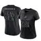 Stantley Thomas-Oliver III Women's Limited Black Detroit Lions Reflective Jersey