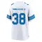 Stantley Thomas-Oliver III Youth Game White Detroit Lions 2nd Jersey